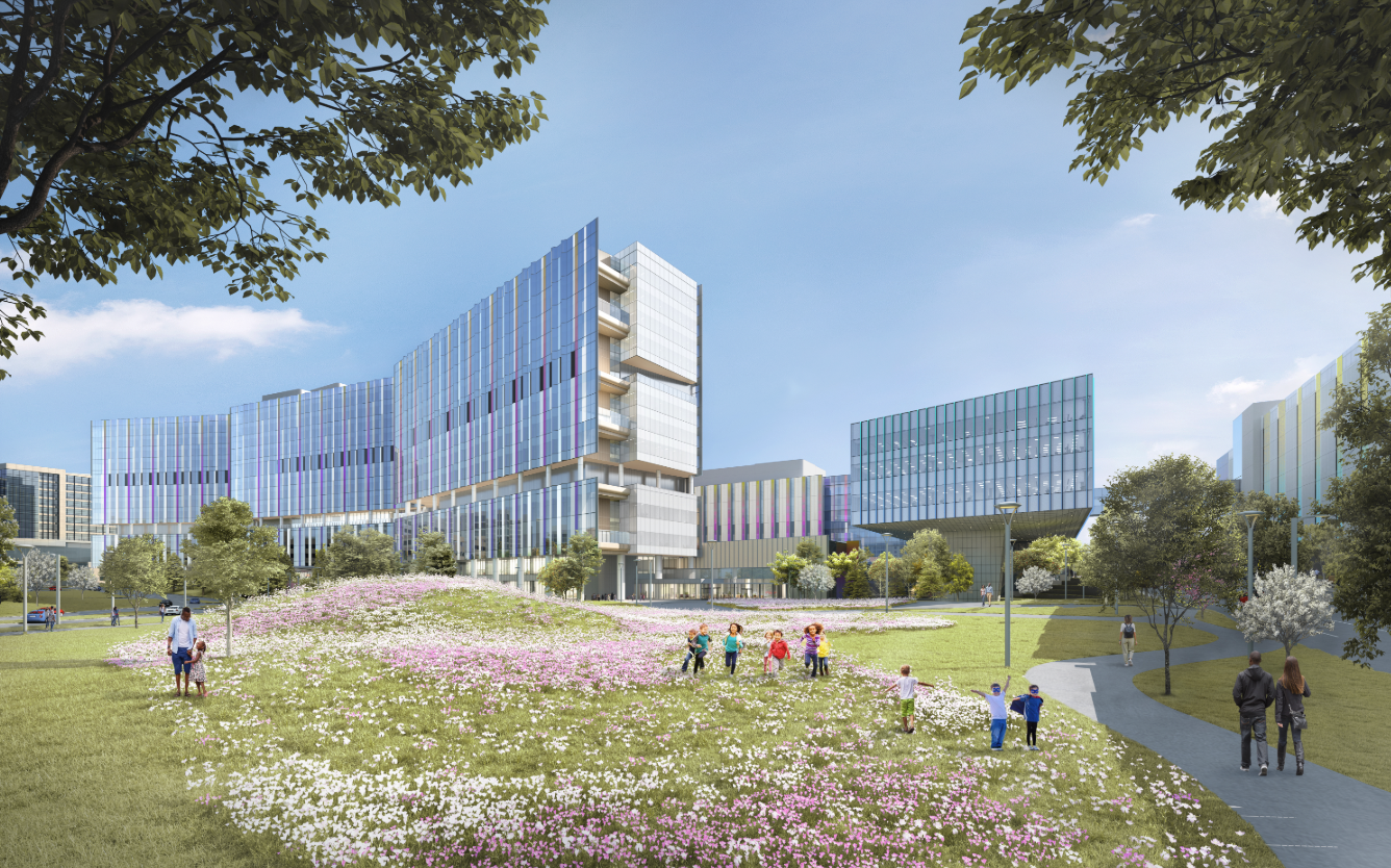 New Pediatric Campus Rendering